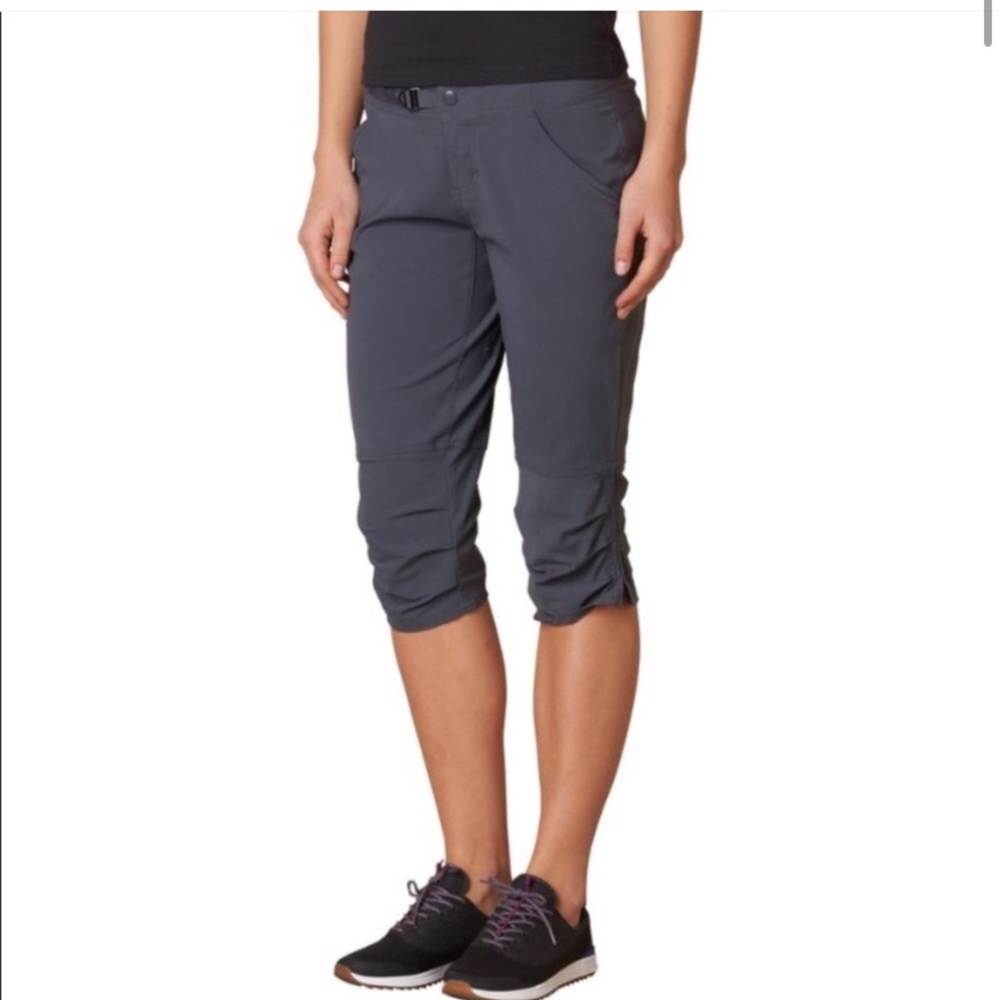 Prana Gray Cropped Pants